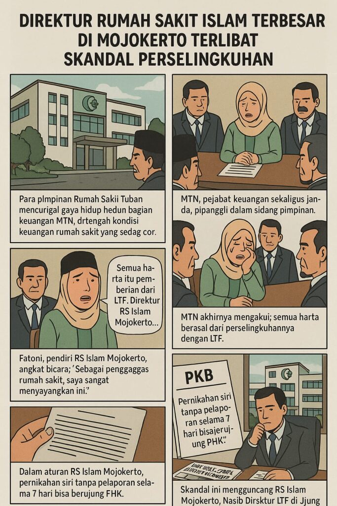 Direktur Rumah Sakit Islam Terbesar di Mojokerto Terlibat Skandal Perselingkuhan