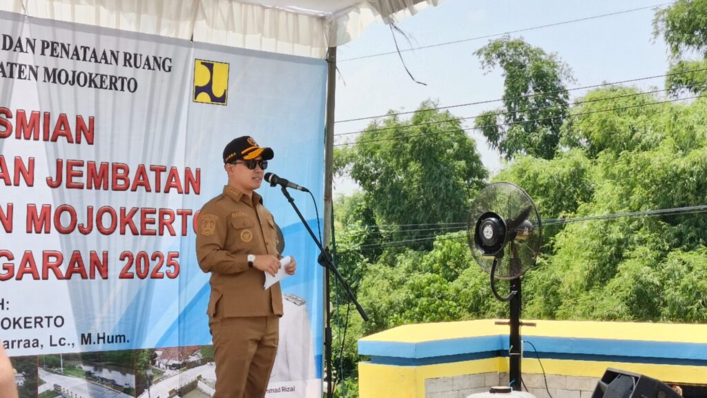 Menutup 2025, Pemkab Mojokerto Resmikan Lima Jembatan Strategis