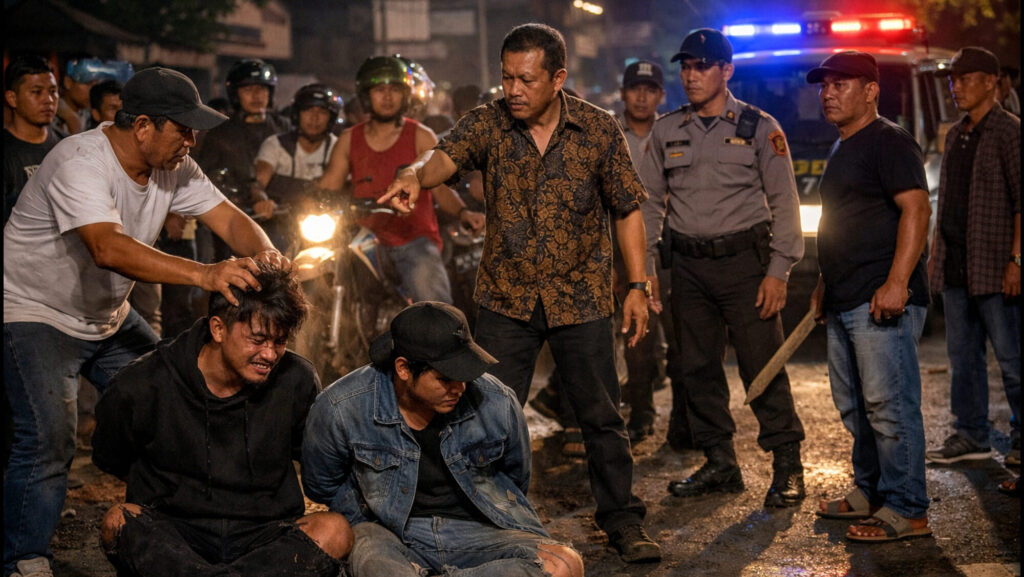 Keributan Tengah Malam di Sooko, Dua Remaja Diamankan Polisi